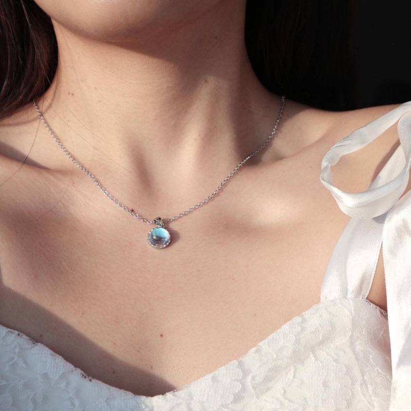 MCbrand.Jewelry🤍  สร้อยคอเงินเเท้92.5% รุ่น Infinity Diamond ∞✨สร้อยอินฟินิตี้  ไม่ลอกไม่แพ้💎มีใบรับประกันเงินเเท้