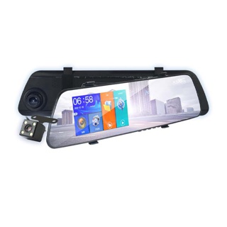 [1052 บ.โค้ด 2022MALL99] ASTON Super Touch Cam Pro S กล้องติดรถยนต์ จอสัมผัส 2 กล้องหน้าหลังคมชัด FullHD ดีไซน์บางเฉียบ+WDR