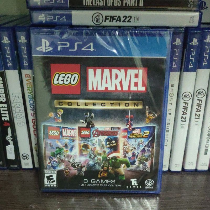 PS4 : Lego Marvel Collection [แผ่นแท้] [มือ1]ทักแชทรับโค้ด