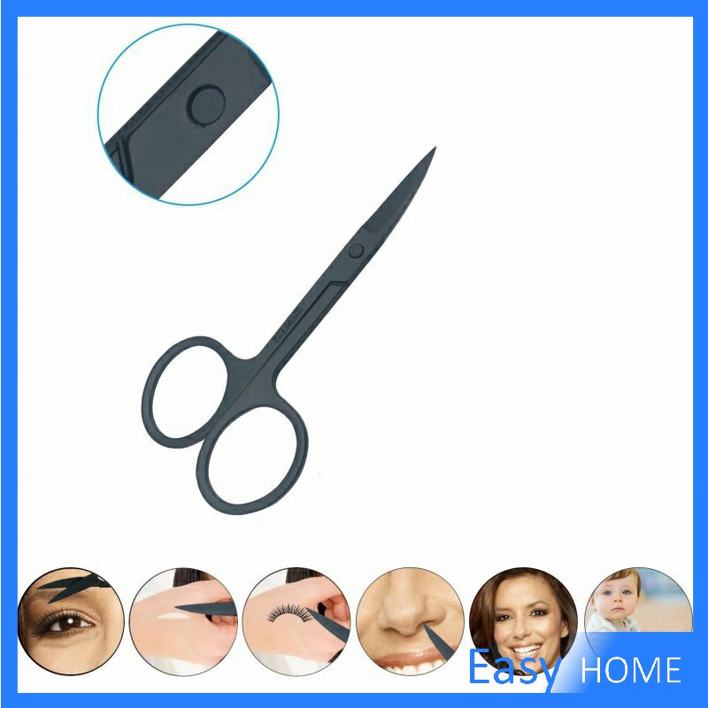 กรรไกร ตัดขนจมูก  ตัดเล็ม ตัดขนคิ้ว สแตนเลส  ใช้ได้หลายอย่าง beauty scissors ราคา ถูกที่สุด ดีลบีเคเค แกลเลอรีภาพที่ 3