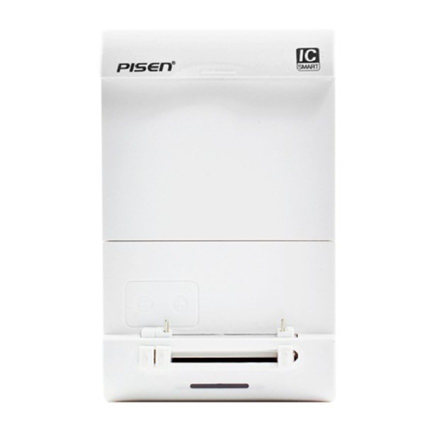 Pisen U Charger II HLที่ชาร์จก้อนเเบตเตอรี่โทรศัพท์ที่มีขนาดความยาวตั้งเเต่ 50-80mm -white