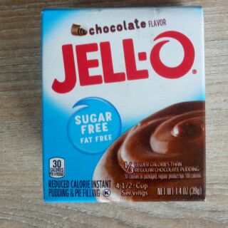 Jell-o Sugar Free Instant Pudding Chocola 1.3oz