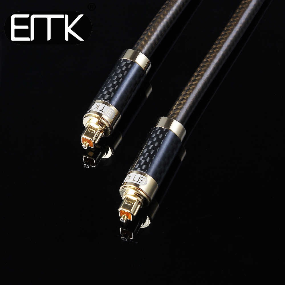 EMK 80GZ สายสัญญาณเสียงดิจิตอลแบบ Optical SPDIF Toslink – ความยาว 1.8 เมตร
