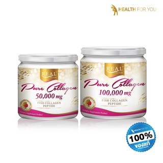 Real Elixir PURE COLLAGEN (เพียว คอลลาเจน) 100,000 + 50,000 mg.