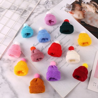 (พร้อมส่ง) ผ้าพันคอ ผ้าวูลถัก ลายคริสต์มาส ขนาดเล็ก 30 ซม. สีแดง สีขาว และสีเขียว สําหรับตกแต่งหมวก