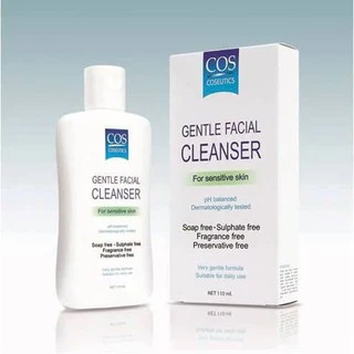 COS Coseutics Gentle Facial Cleanser 110 mL / 500 mL 2สี ชมพู เขียว ซีโอเอส คลีนเซอร์ ล้างหน้า