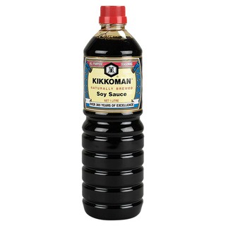 Kikkoman ซอสถั่วเหลือง คิคโคแมน Soy sauce โชยุ 1 ลิตร