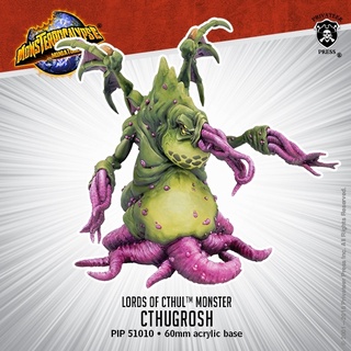 🔥มีของพร้อมส่ง🔥 Privateer Press Monsterpocalypse Lords of Cthul Monster: Cthugrosh PIP 51010 ต้องประกอบทำสีเอง