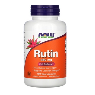 Now Foods, Rutin 450 mg 100 Veggie Caps