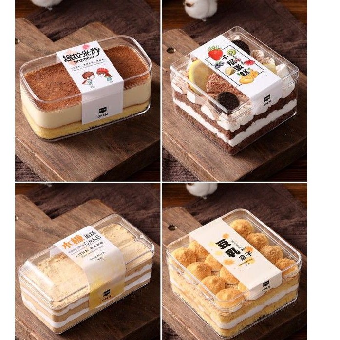 ** Influencer Box Cake * Influencer Soy Milk Box Fruit Melaleuca Cake Box Disposition Box Hard Straw