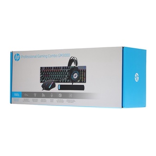 HP GM3000 4IN1 GIFTSET KEYBOARD MOUSE HEADSET MOUSEPAD