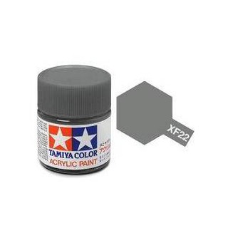 สีทามิย่าสูตรน้ำ Tamiya Acrylic XF22 RLM Grey 10ml