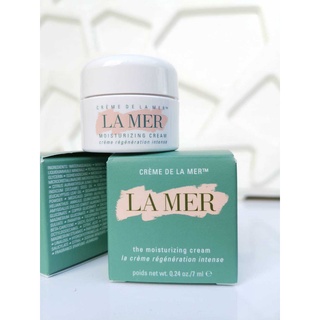 JUL02 ส่งฟรี LA MER The Moisturizing Cream ขนาดทดลอง 7ml  ครีมลาแมร์