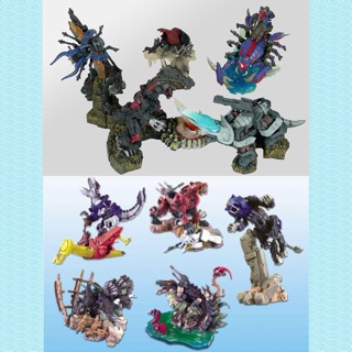 Trading Figure - Zoids Artstatue Vol.1 / Vol.3 by Tomy (Set of 5)