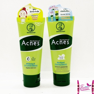 🔥โปรค่าส่ง25บาท🔥Mentholatum Acnes cleanser 50g เมนโทลาทั่ม โฟมล้างหน้า แอคเน่ส์ แอคเน่ คลีนเซอร์