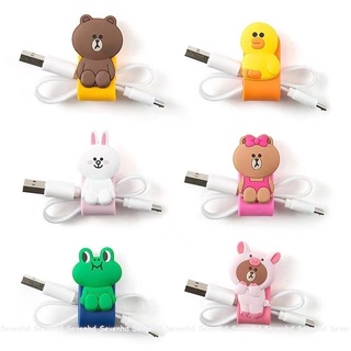 พร้อมส่ง ที่ม้วนเก็บสายชาร์จ USB ลายการ์ตูนผลไม้ 3D น่ารัก