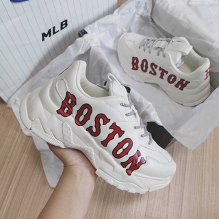 พร้อมส่ง3.5/4.5/9uk MLB Bigball Chunky Boston*เช็คไซส์ก่อนกดสั่งซื้อ