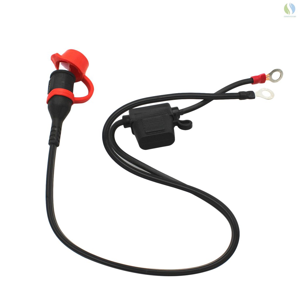 Charger Spare Lead Connector with Fuse Eyelet Cable with Fuse Water