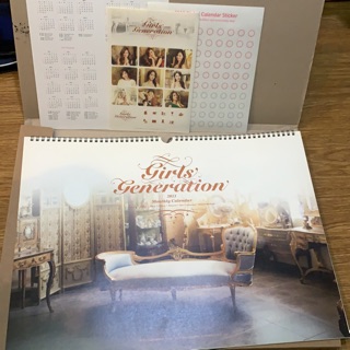 พร้อมส่ง ปฏิทิน girl’s generation SNSD ปี2013 ของออฟฟิเชียล ของใหม่ เปิดมาลงถ่ายรูปเท่านั้น