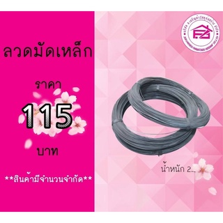 ลวดมัดเหล็ก 2 กก.+-(ขด) รหัส 0294106