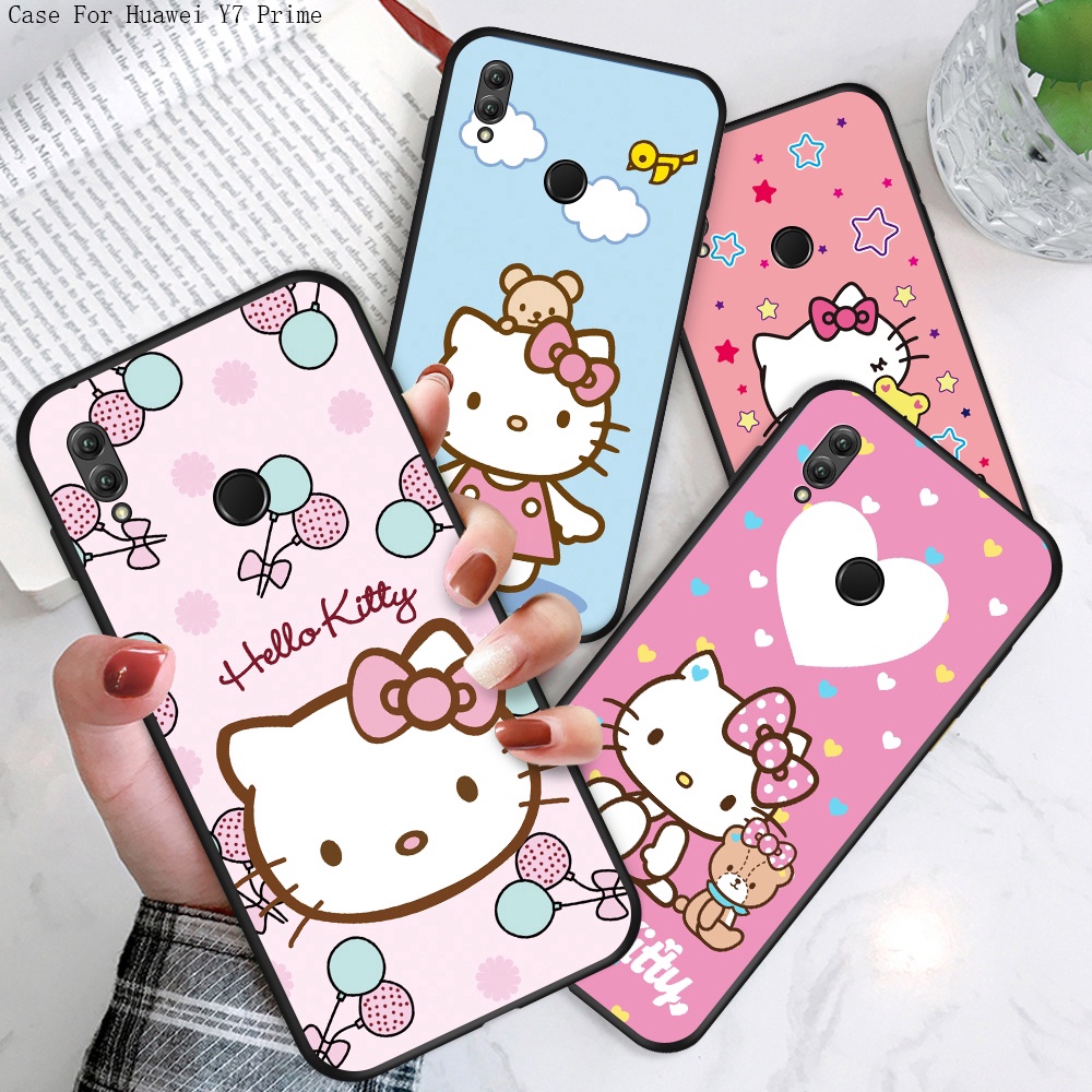 Huawei Y6P Y7P Y5P Y6S Y7 Pro 2019 Prime 2017 2020 หัวเว่ย สำหรับ Case Lovely Cute Cat เคสโทรศัพท์ TPU Cover