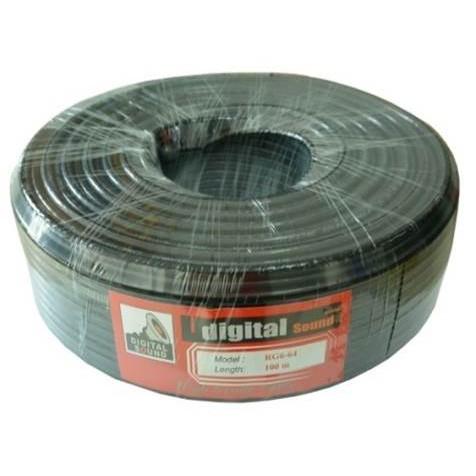 สาย RG6/U ซีล 64 เส้น ความยาว 100 เมตร