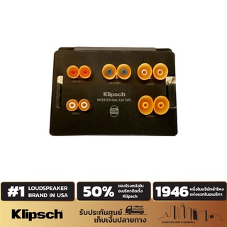 KLIPSCH T5 II TRUE WIRELESS Sport McLaren/ ANC McLaren 5 ไซส์ S, S+, M+, L, L+ จุกหูฟัง (เซ็ต 5 ไซส์)