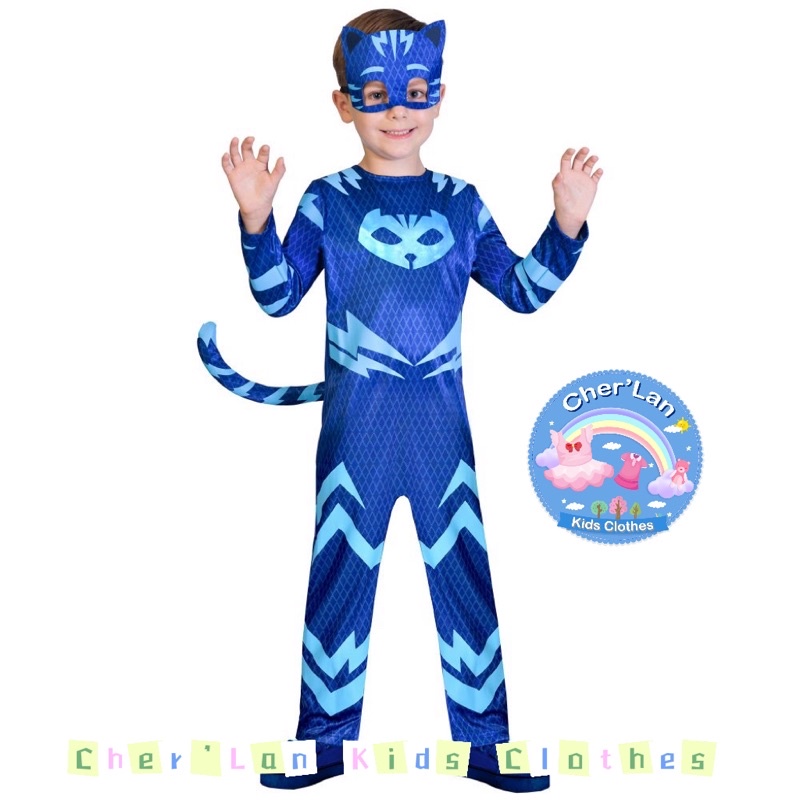 ชุดpjmask ชุดพีเจมาร์ค พร้อมส่ง pj mask costume พร้อมส่ง