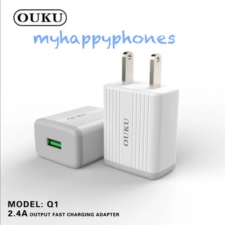 หัวชาร์จ OUKU Q1 2.4a