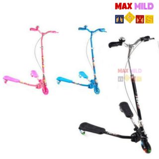 Scooter 3 Wheel Swing สกู๊ตเตอร์ขาแยก ล้อมีไฟ มีเบรคมือ