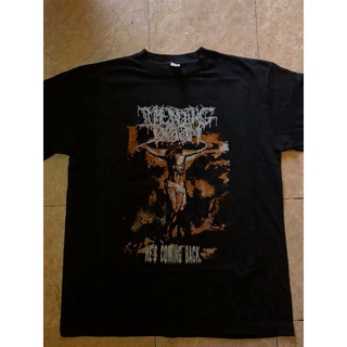 พร้อมส่ง เสื้อยืดลําลอง แขนสั้น พิมพ์ลาย Doom Concert Tour He Coming Back Deathcore Metal Reprint หลากสี แฟชั่นฤดูร้อน ส