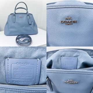 ส่งต่อ กระเป๋า Coach กระเป๋าโค้ช coachสีฟ้ารุ่นลิมิเต็ด กระเป๋ามือสอง มือ2 กระเป๋าสภาพดี ไม่มีตำหนิ สีนำโชค