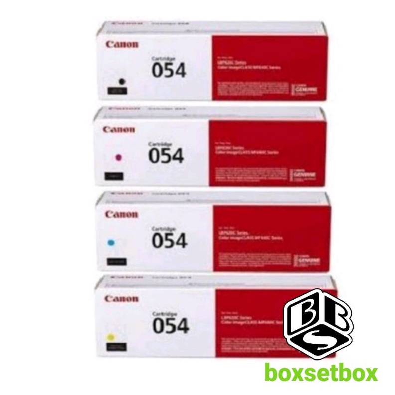 CANON  054 BK,C,M,Y  TONER CARTRIDGE ของแท้ออกใบกำกับภาษีได้