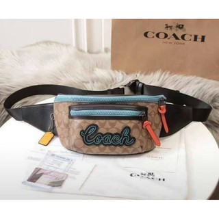 Coach Rivington Belt bag in signature Canvas