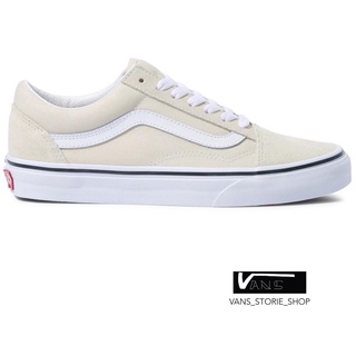 VANS OLD SKOOL TURTLEDOVE TRUE WHITE SNEAKERS สินค้ามีประกันแท้