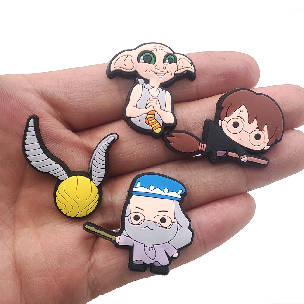 Jibbitz Harry Potter Series Crocs accessories pvc shoe charms diy ถอด