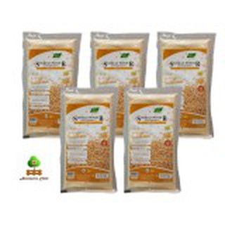 นิวทริเมท ถั่วเหลืองผงอบ 100% 90 กรัม 5 ถุง Nutrimate Soybean Powder Oven Cooked 100% 90 grams 5 sachets #319