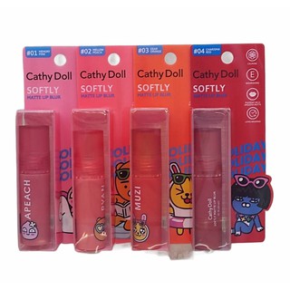 Cathy Doll Softly Matte Lip Blur ซอฟท์ลี่แมทท์ลิปเบลอ 2.5g