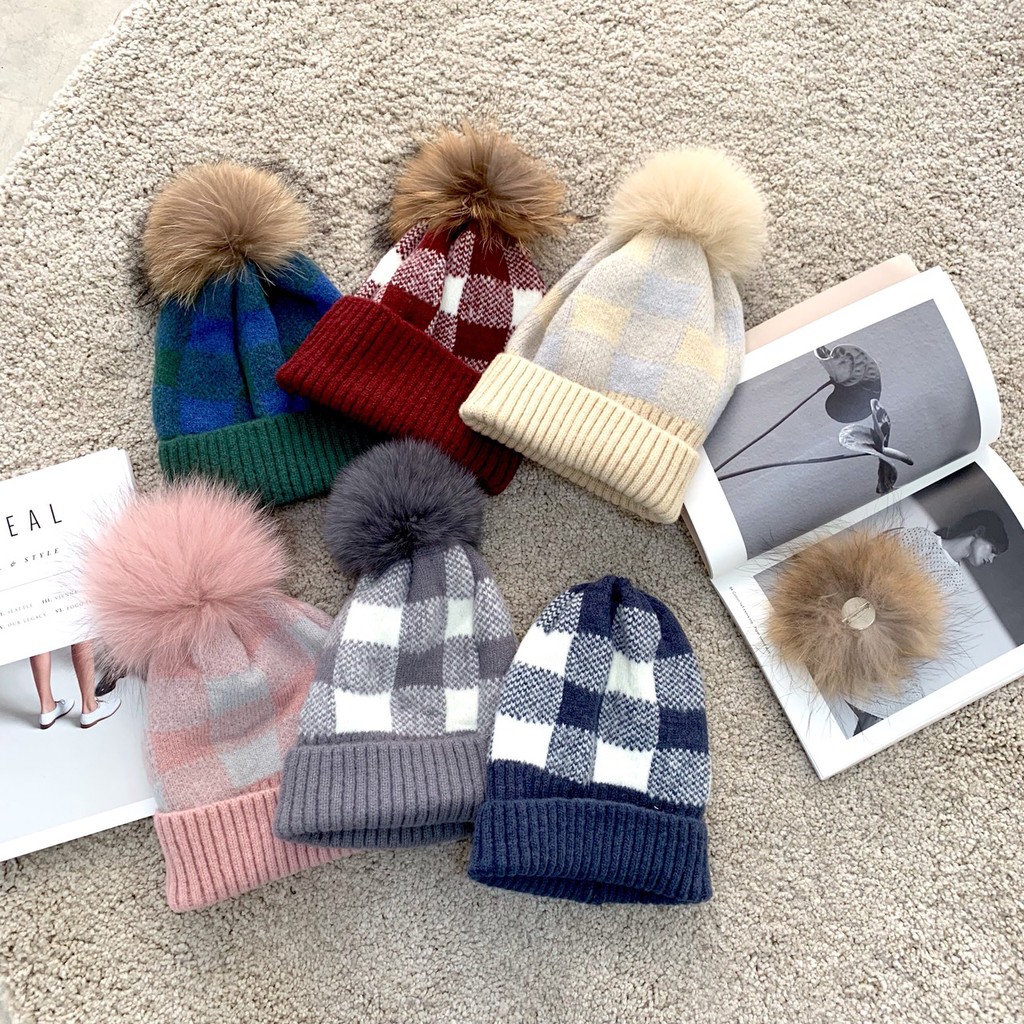 umore.made หมวกไหมพรม cookies bobble hat