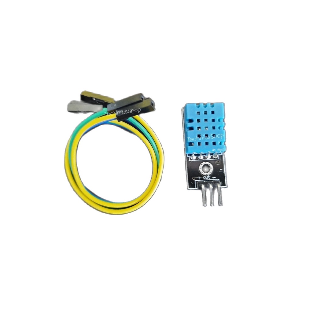 DHT11 Temperature Humidity Sensor เซนเซอร์ เซ็นเซอร์ วัดอุณหภูมิ วัดความชื้น ความชื้นในอากาศ