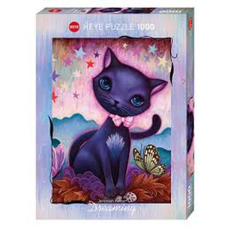 จิ๊กซอว์ 1000 pc PUZZLE HEYE - BLACK KITTY (Dreaming)