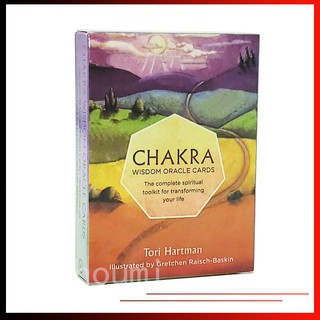 chakra oracle ชุดไพ่ทาโรต์ ไพ่ทำนายดวงชะตา 49 ใบ/ชุด