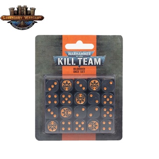 [GWพร้อมส่ง] WARHAMMER: KILL TEAM: BLOODED DICE SET ลูกเต๋า