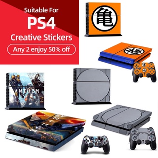 สติกเกอร์ติดจอยสติ๊กควบคุมเกม อุปกรณ์เสริม สําหรับ PS4 PlayStation 4