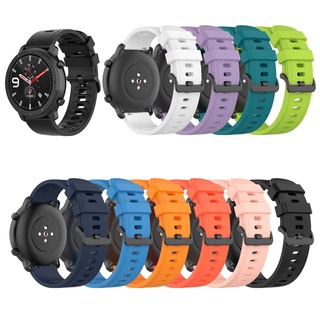 22mm Sports Silicone Strap For Amazfit GTR 2 47MM Bracelet GTR2 Band For Amazfit Pace / Stratos 1 2 3 / GTR 2e Belt