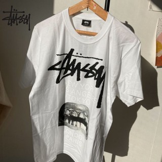 เสื้อยืดคอกลมเสื้อยืด STUSSY × Rick Owens World tourS-3XL