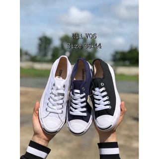 รองเท้าconverse jack มีป้ายแถมกล่องฟรี!! คอนเวิร์สแจ็คindo✅❤️