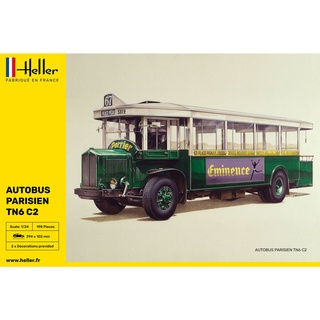 พลาสติก โมเดล ประกอบ HELLER สเกล 1/24 AUTOBUS PARISIEN TN6 C2 (56789)