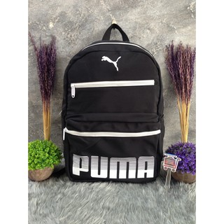 Puma Backpack กระเป๋าเป้ผ้าแคนวาส น้ำหนักเบา