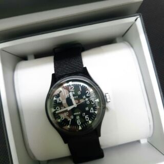 นาฬิกา TIMEX TM-TWLB15100 CAMO BLACK WR30M 
ระบบ Quartz